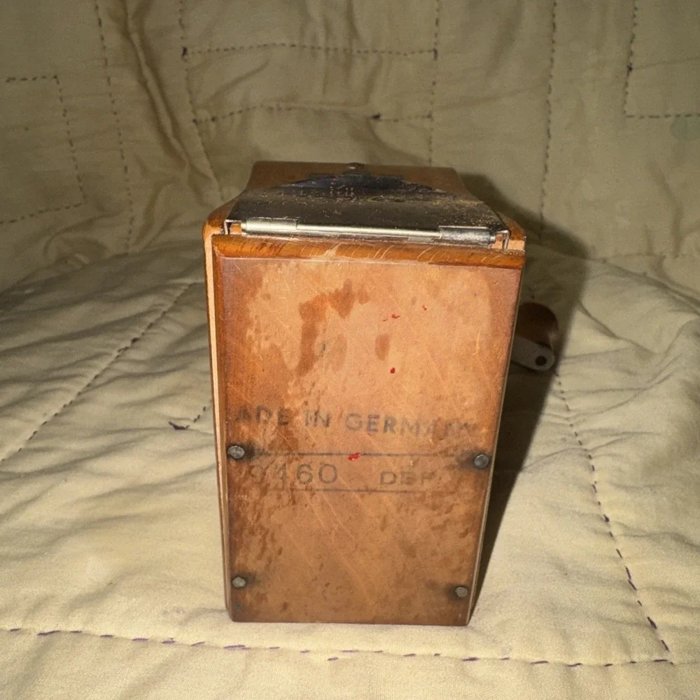 Vintage German ZASSENHAUS Mokka Wooden Coffee mill Old Zassen